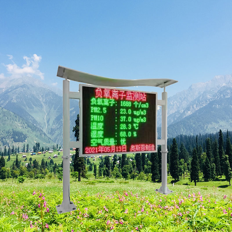 負(fù)氧離子監(jiān)測系統(tǒng)的監(jiān)測項目有哪些?