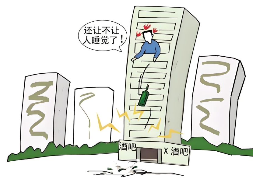 奧斯恩酒吧街噪聲監(jiān)測(cè)、 KTV夜間噪聲排污預(yù)警系統(tǒng)方案解決