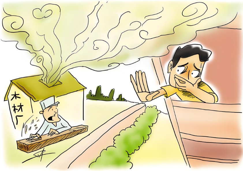 木材廠惡臭排放污染、大氣濃度污染預(yù)警系統(tǒng)應(yīng)用方案