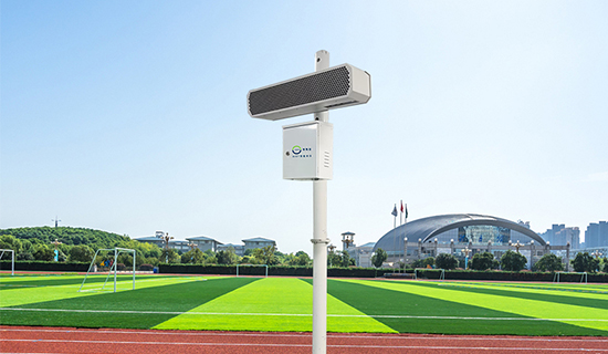 學校操場安裝定向音響廣播設備,如何降低對校園周邊的噪聲污染?